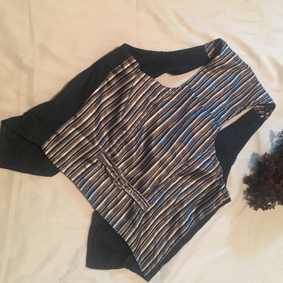 Denim Front Vest - Picture 2 of 2